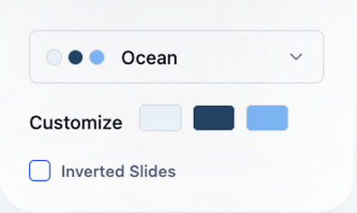 Customization Options